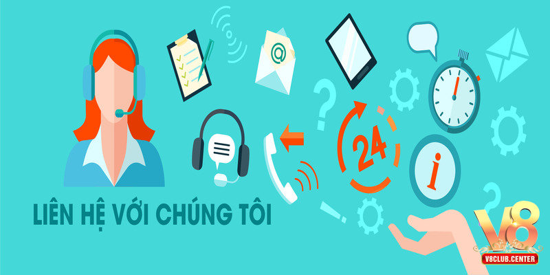 Liên hệ V8club là giải pháp cần thiết khi người chơi gặp lỗi kỹ thuật
