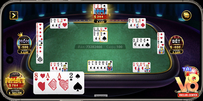 Luật chơi bài Phỏm tại V8Club cơ bản nhất dành cho anh em